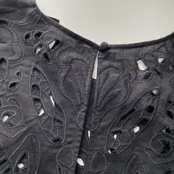 Theory women’s lace cutout blouse size Small - Picture 5 of 11